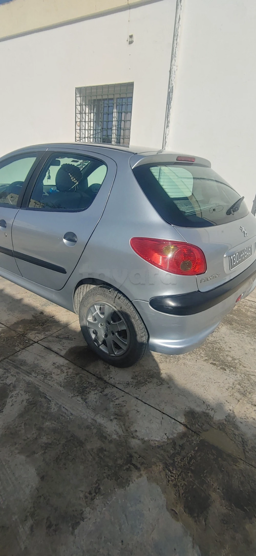 Carte voiture Peugeot 206