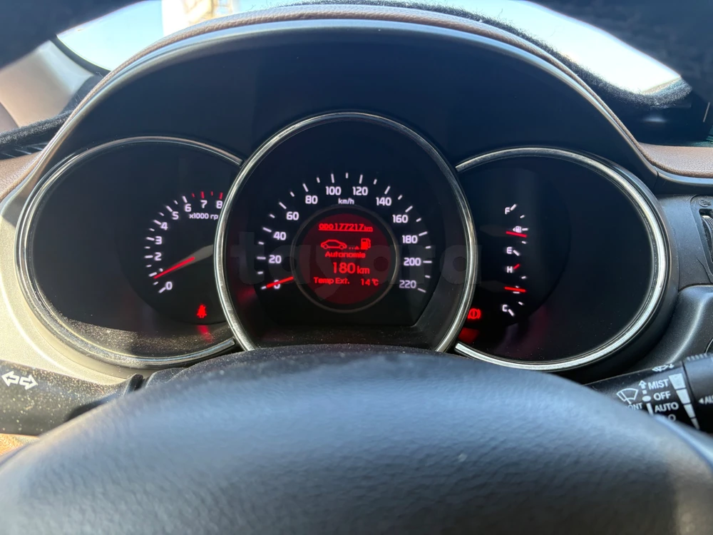 Carte voiture Kia Rio