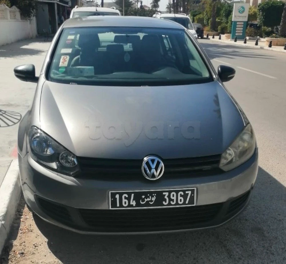 Carte voiture Volkswagen Golf