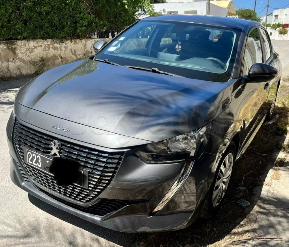Carte voiture Peugeot 208