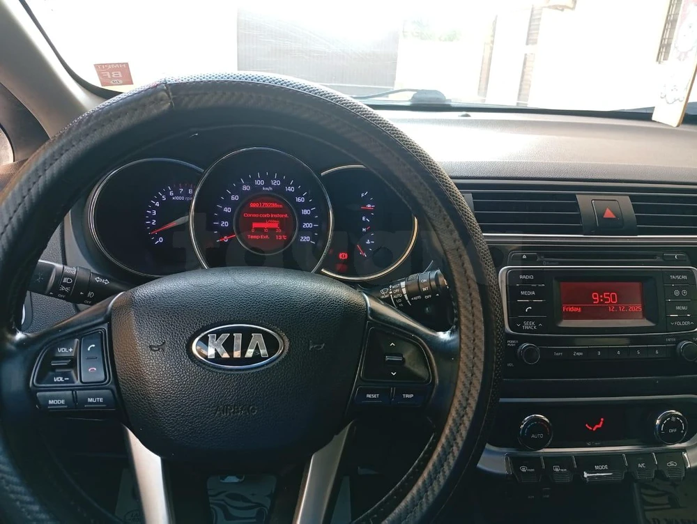 Carte voiture Kia Rio