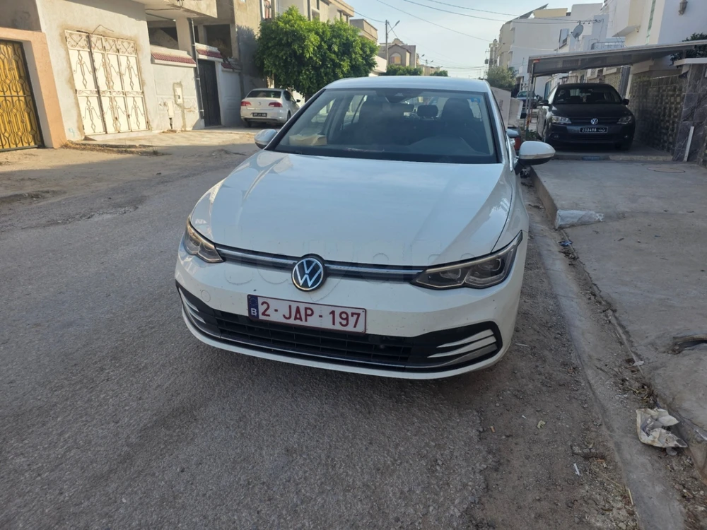 Carte voiture Volkswagen Golf 8