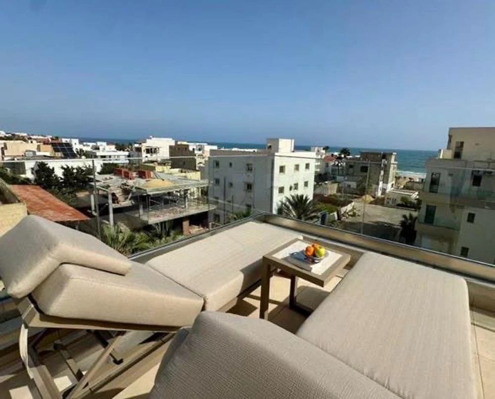 a louer un bel peinthouse s2 haut standing vue sur mer a sousse