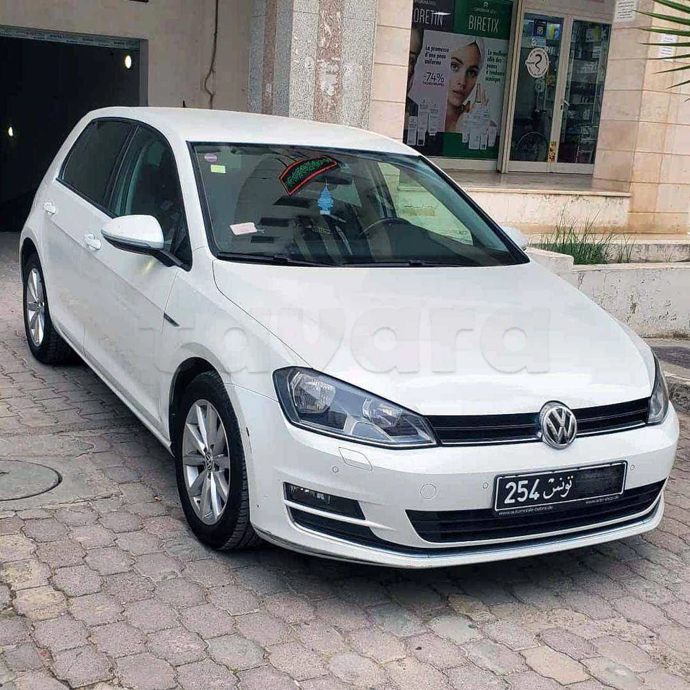 Carte voiture Volkswagen Golf 7