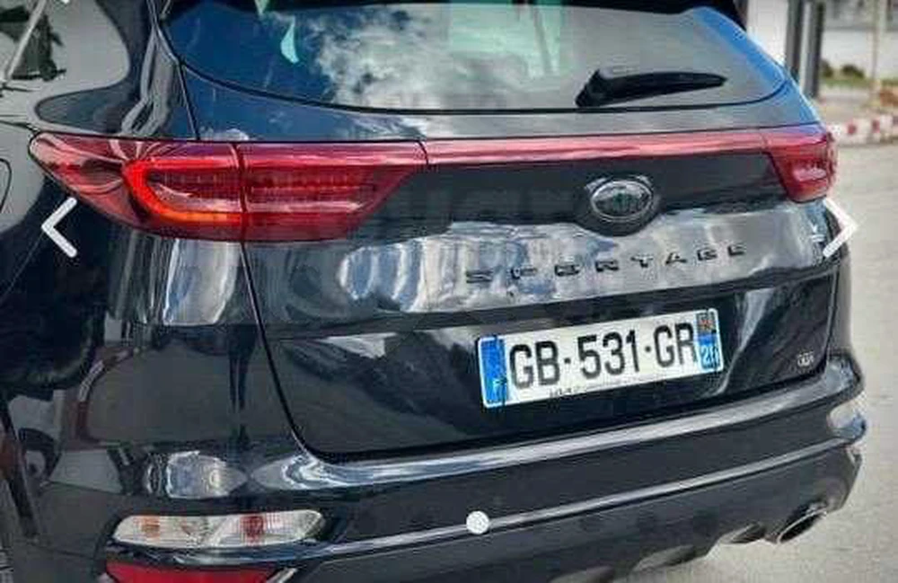 Carte voiture Kia Sportage