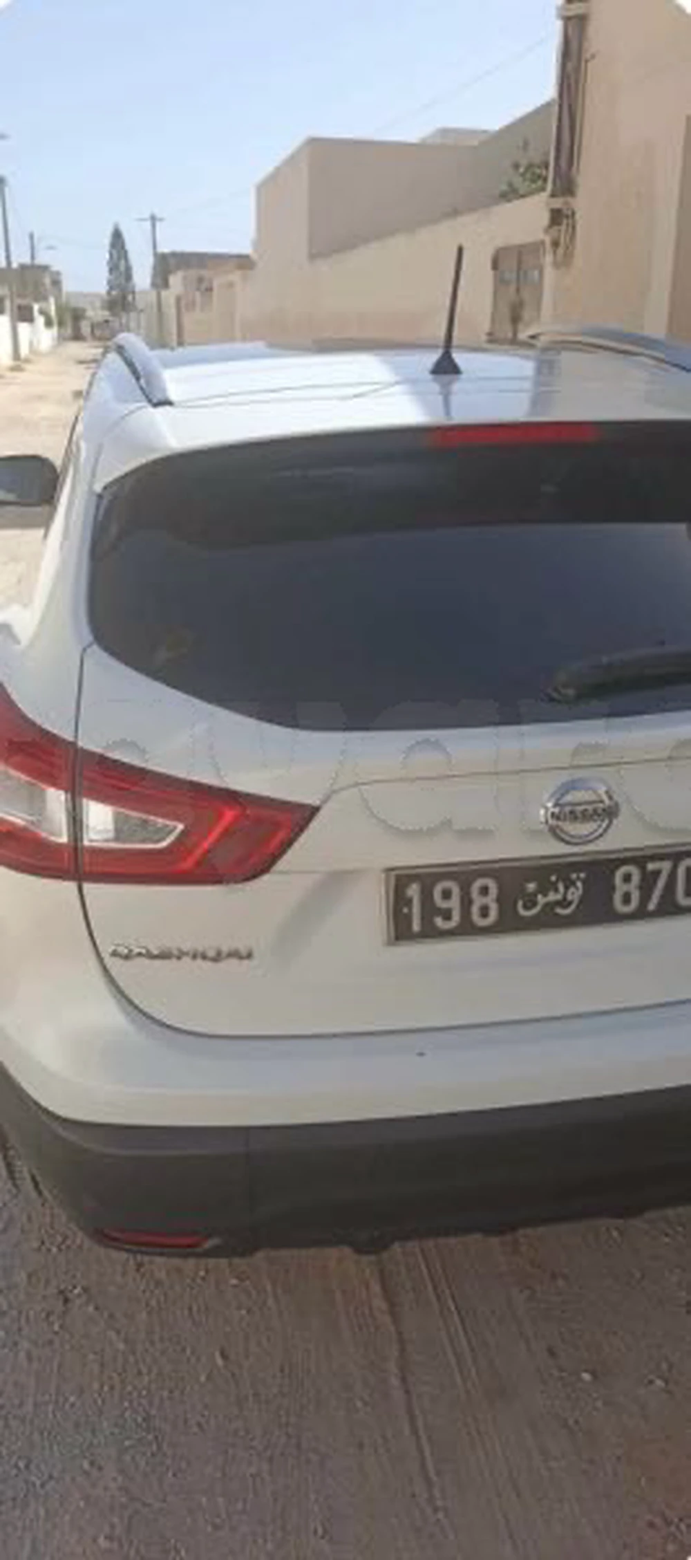 Carte voiture Nissan Qashqai