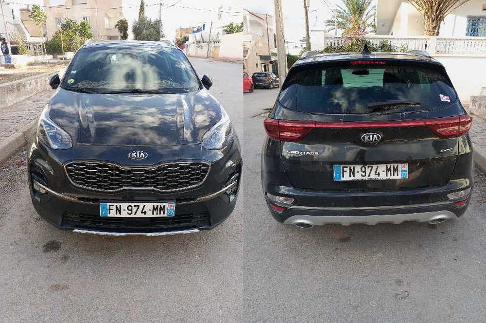 Carte voiture Kia Sportage