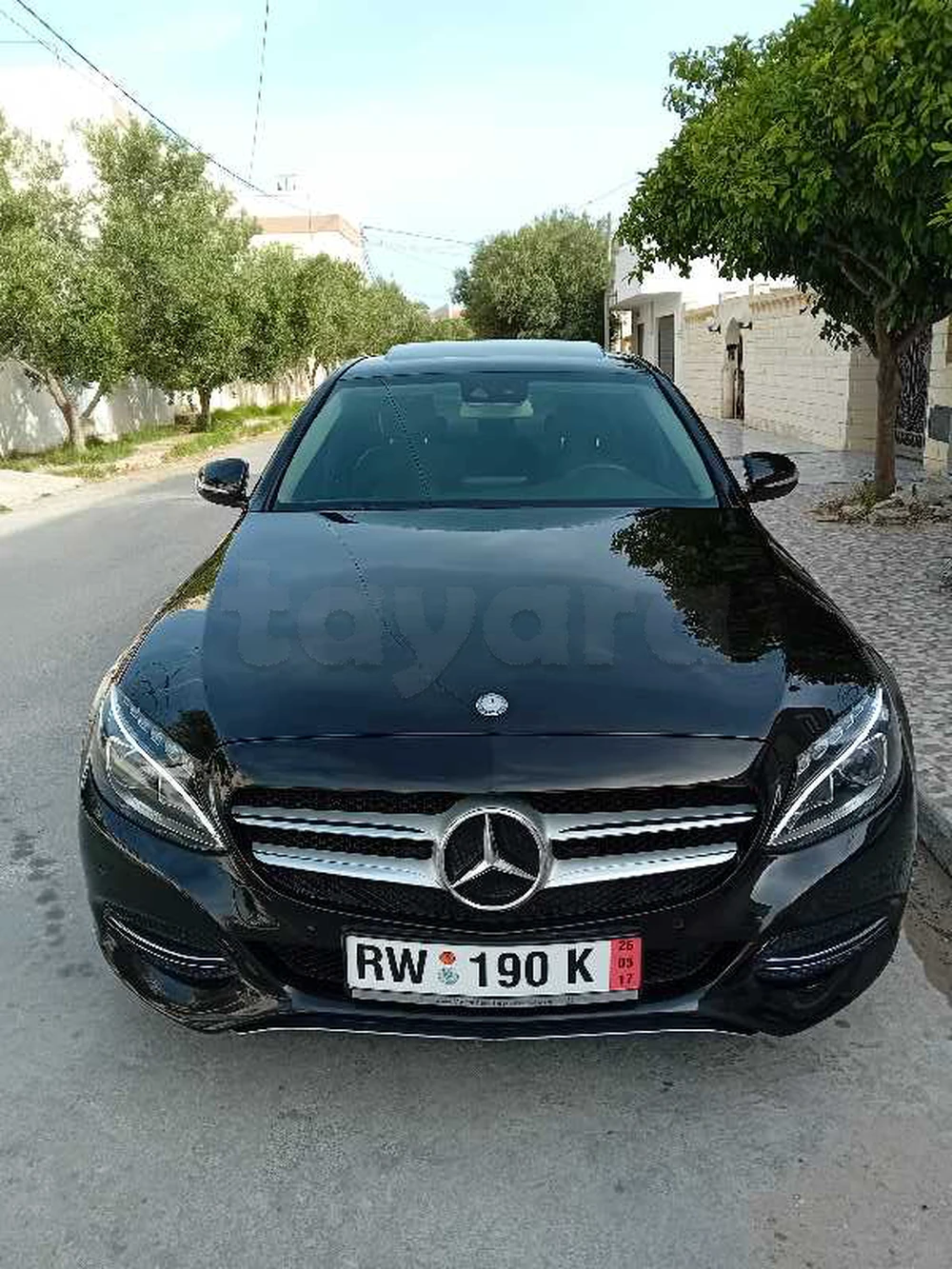 Carte voiture Mercedes-Benz Classe C
