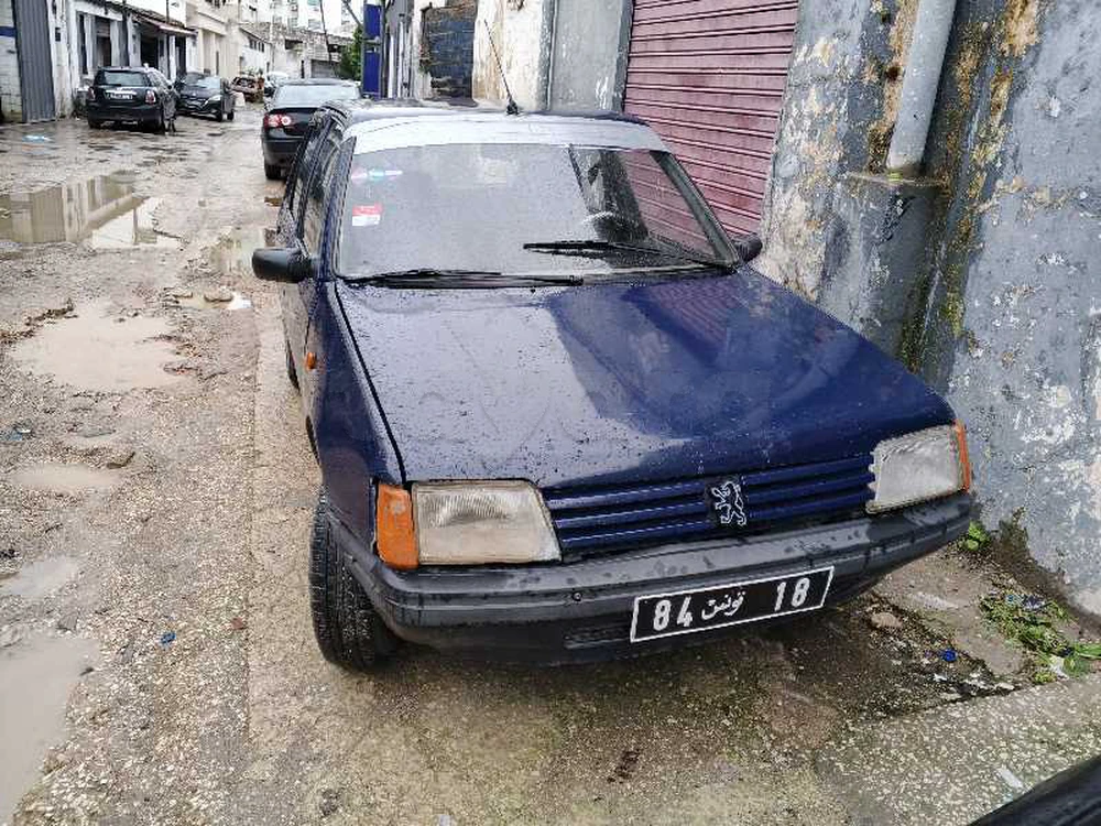 Carte voiture Peugeot 205