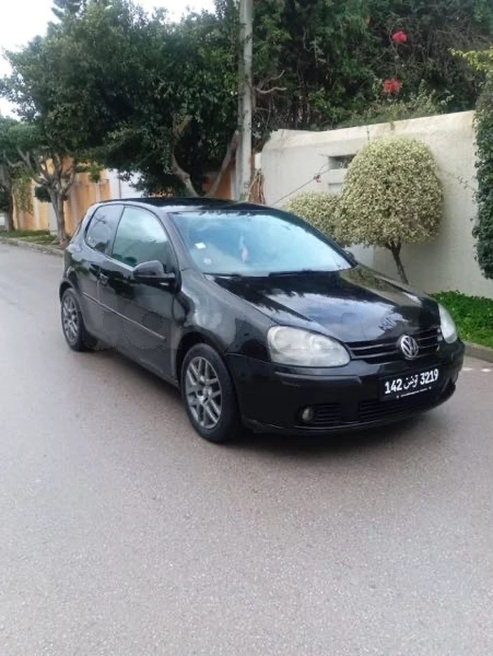 Carte voiture Volkswagen Golf 5