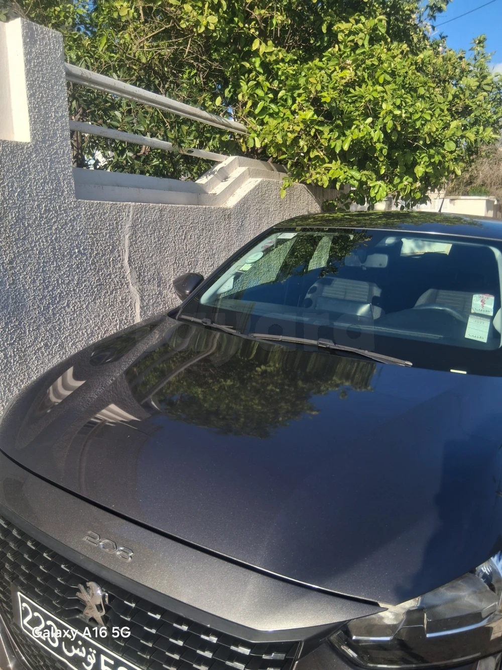 Carte voiture Peugeot 208