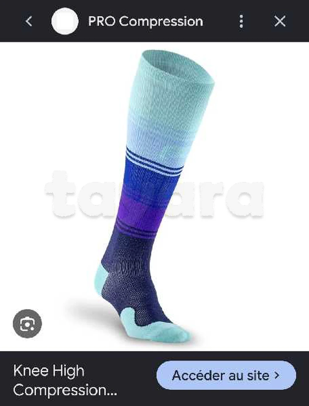 chaussettes de compression graduées modérées Gsm 22 911 664