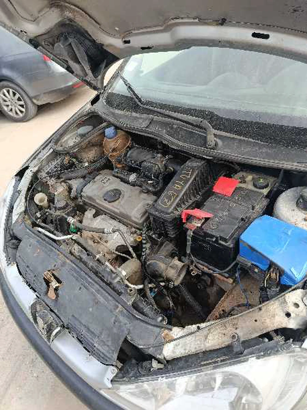 Carte voiture Peugeot 206