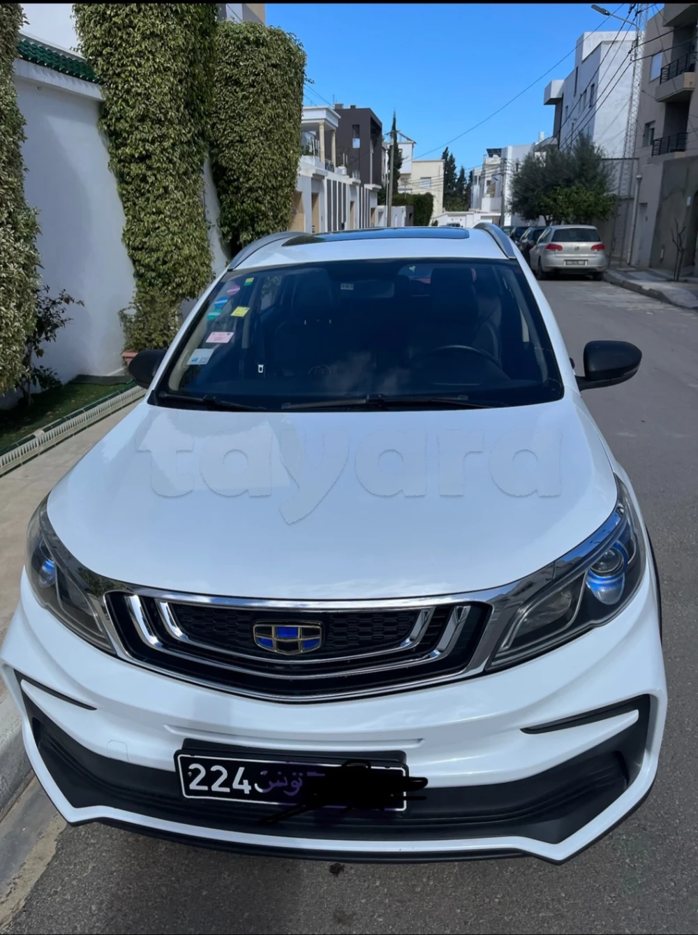 Carte voiture Geely LC