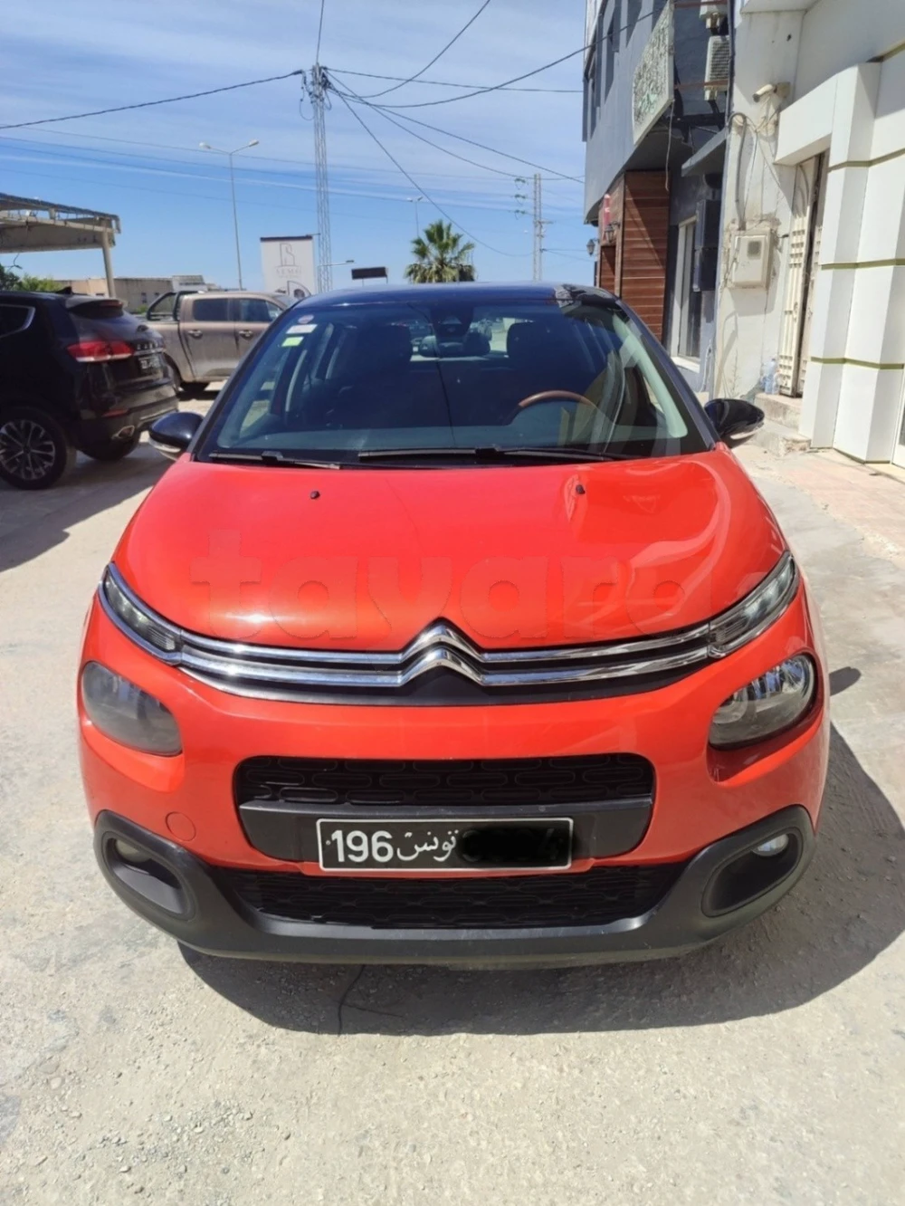 Carte voiture Citroen C3