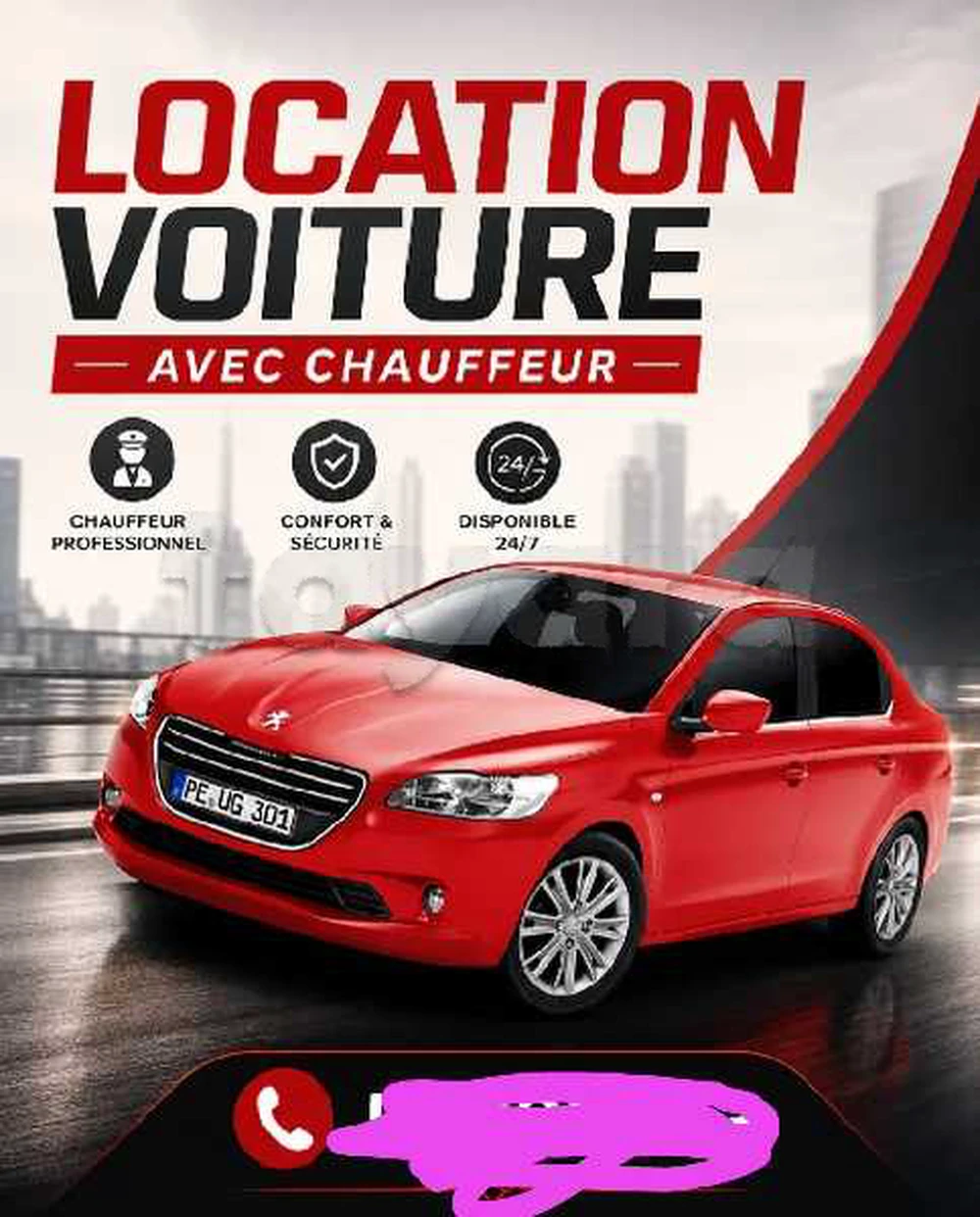 Carte voiture Citroen C-Elysee