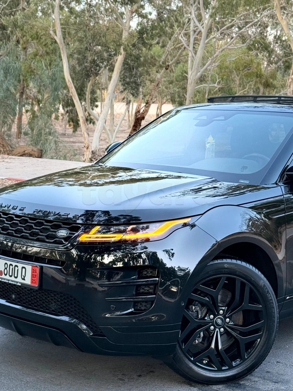 Carte voiture Land Rover Range Rover Evoque