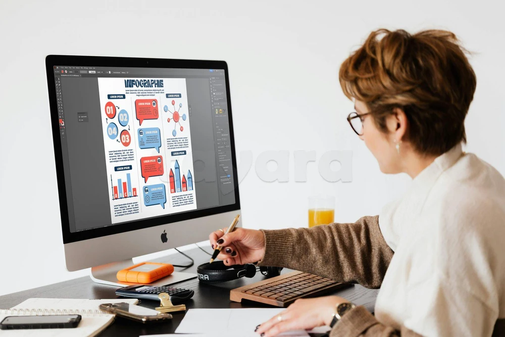 je suis une infographiste