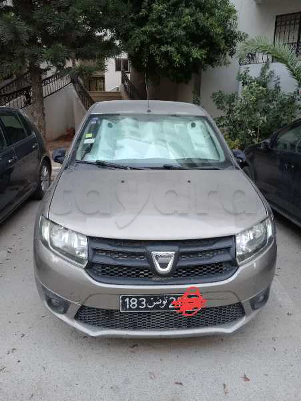 Carte voiture Dacia Sandero