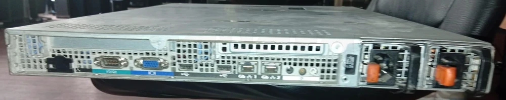 Serveur Rack 1U DELL PowerEdge R300 / Double Alimentation Redondante / 2 Disques SATA 500 Go Hot-Swap / Double LAN Gigabit & iDRAC / Idéal Baie PME