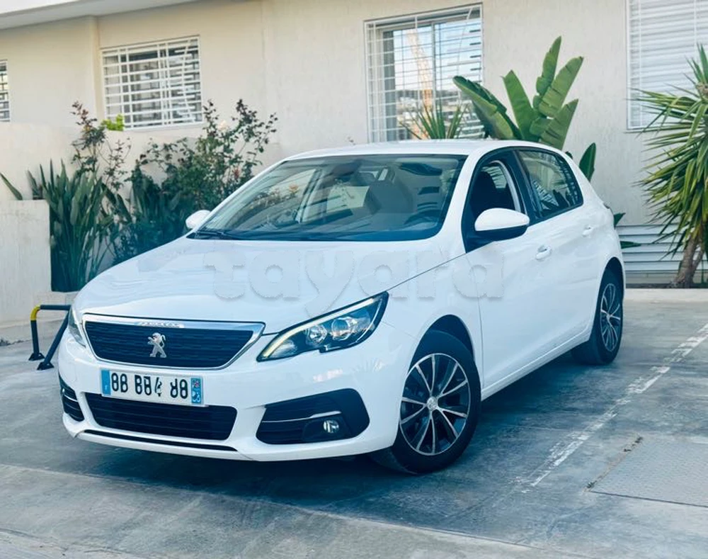 Carte voiture Peugeot 308