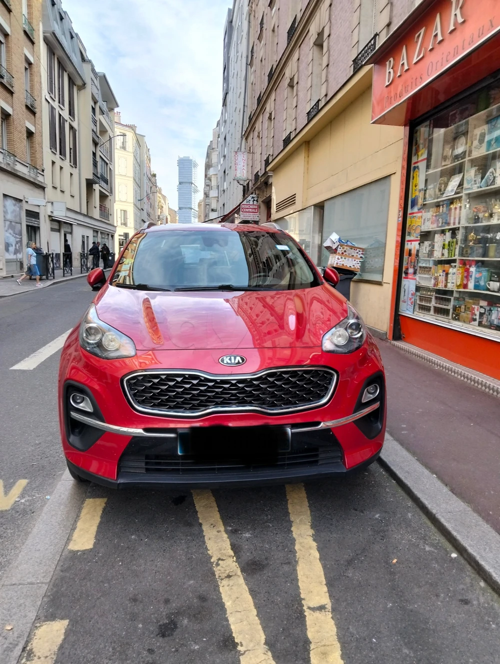 Carte voiture Kia Sportage