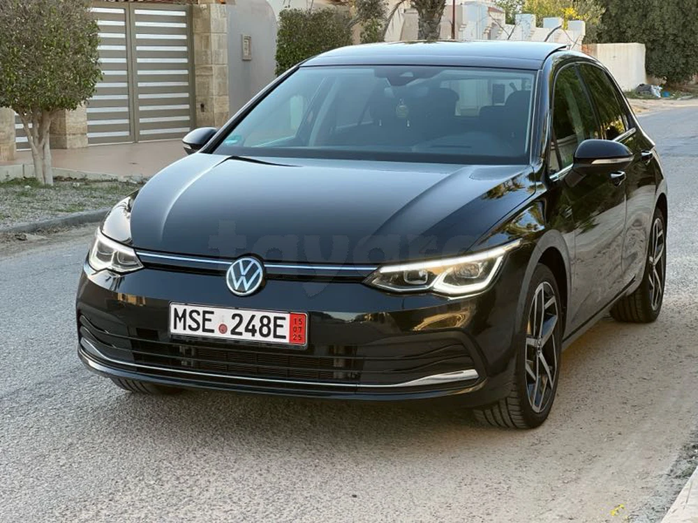 Carte voiture Volkswagen Golf 8
