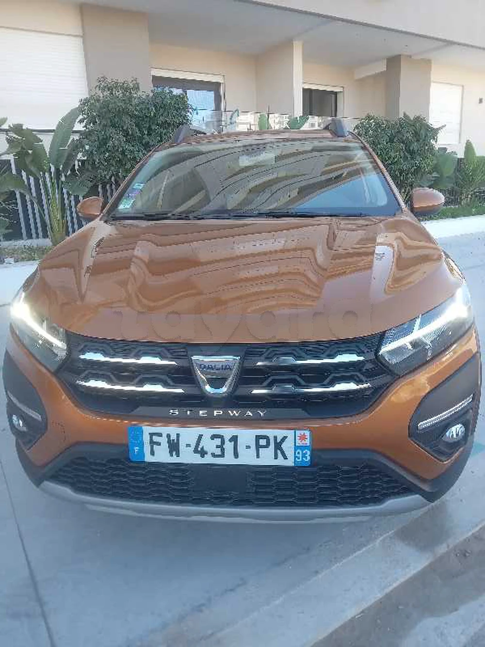 Carte voiture Dacia Sandero