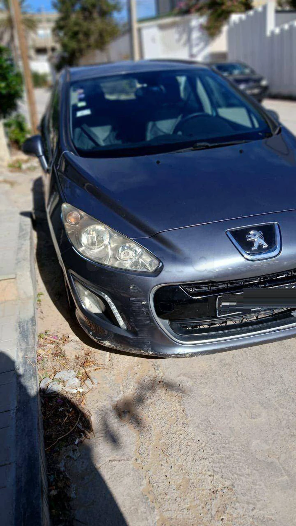 Carte voiture Peugeot 308