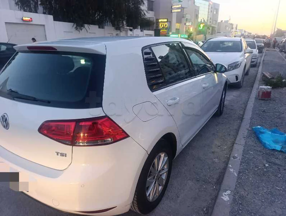 Carte voiture Volkswagen Golf 7