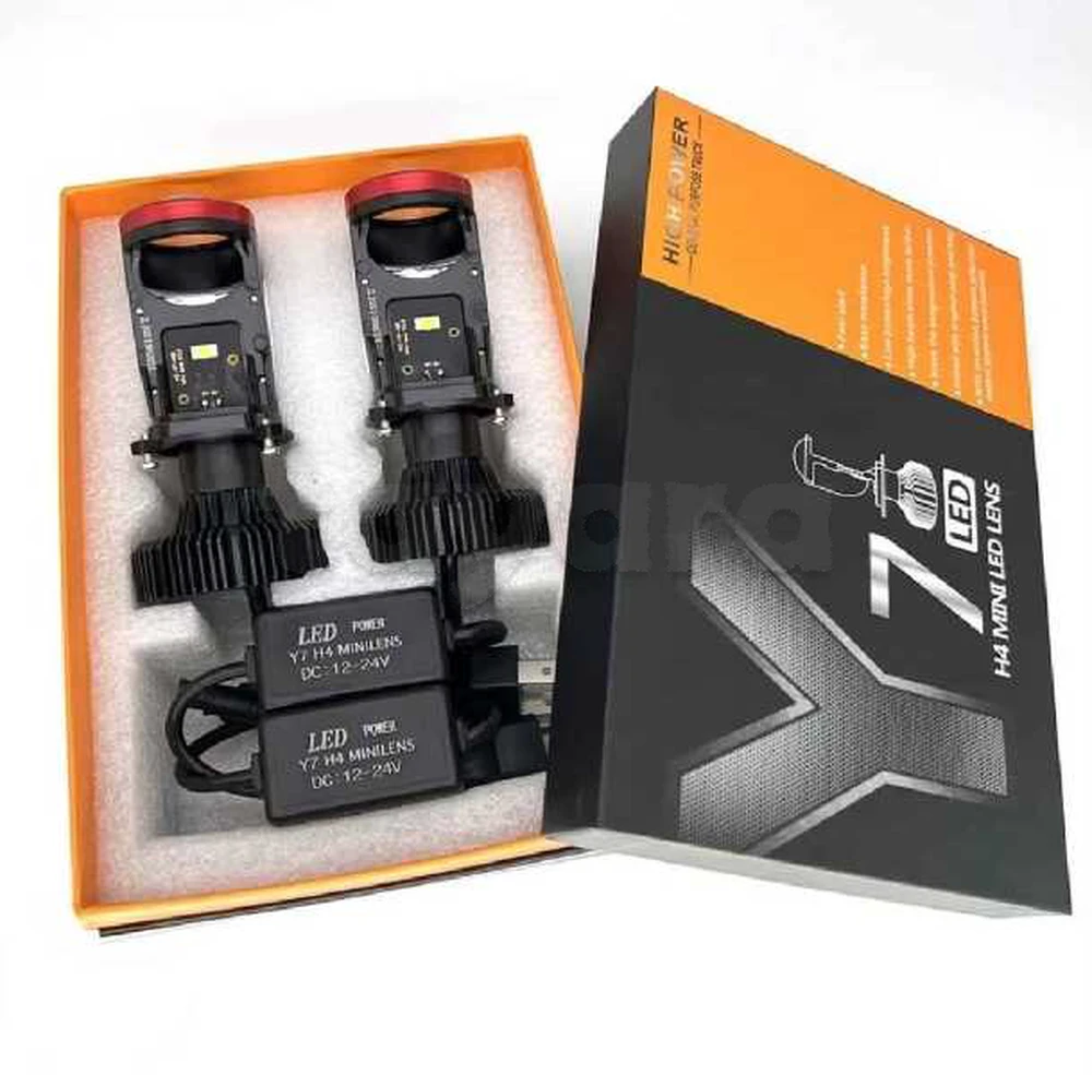 Mini loupe led y7 h4