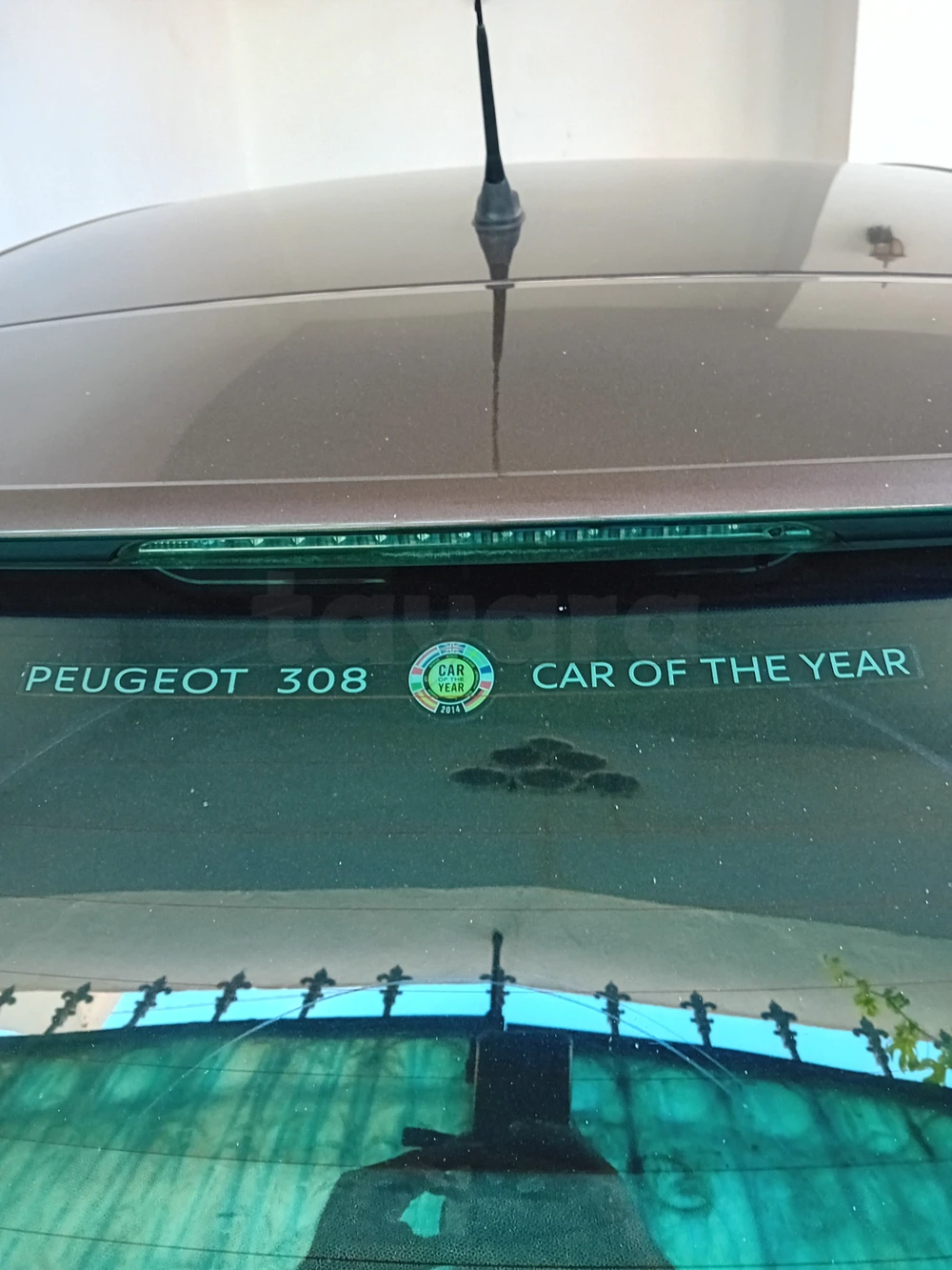Carte voiture Peugeot 308