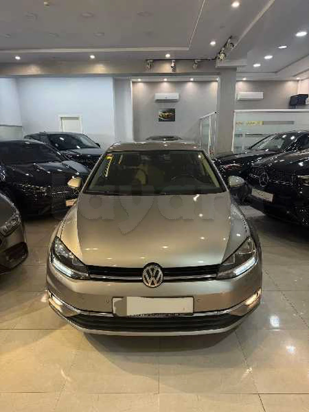 Carte voiture Volkswagen Golf 7