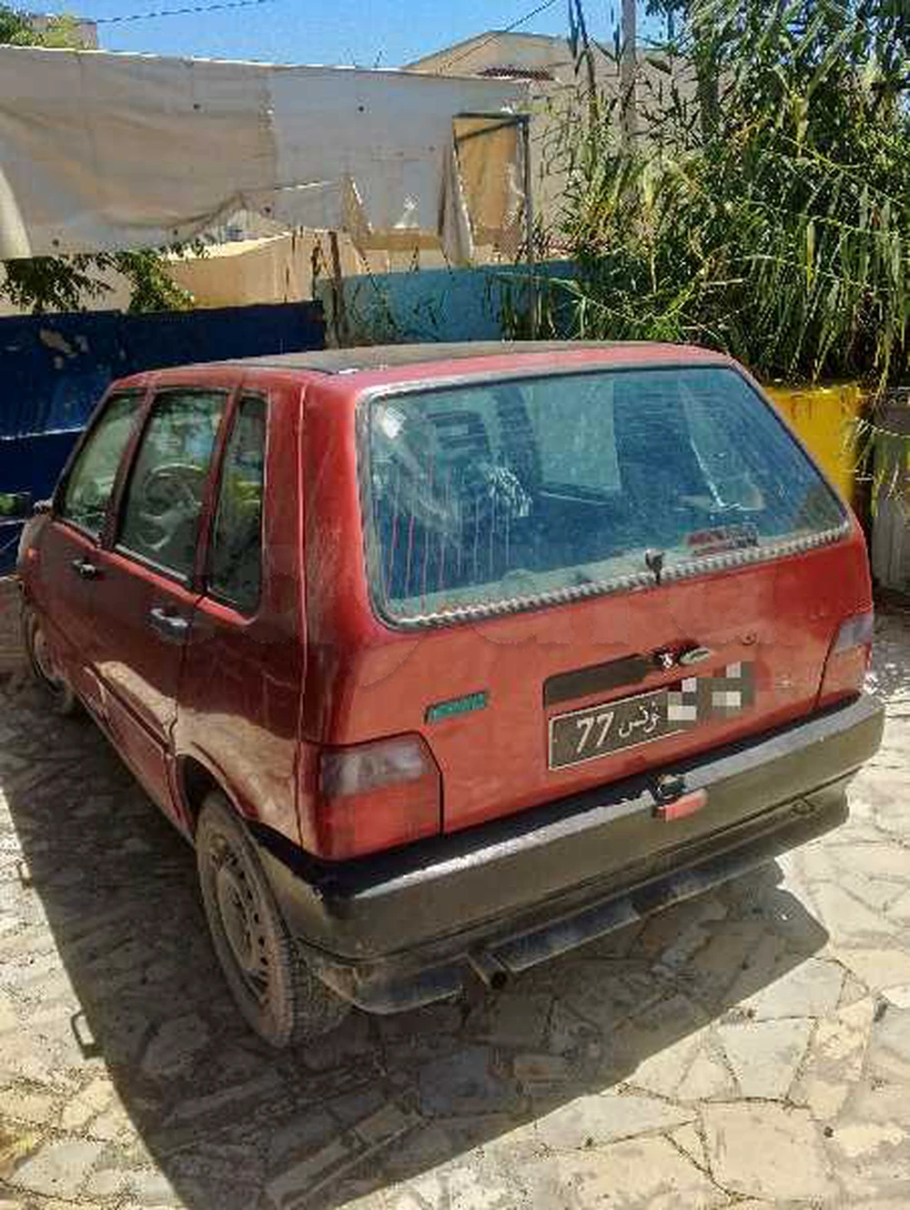 Carte voiture Fiat Uno