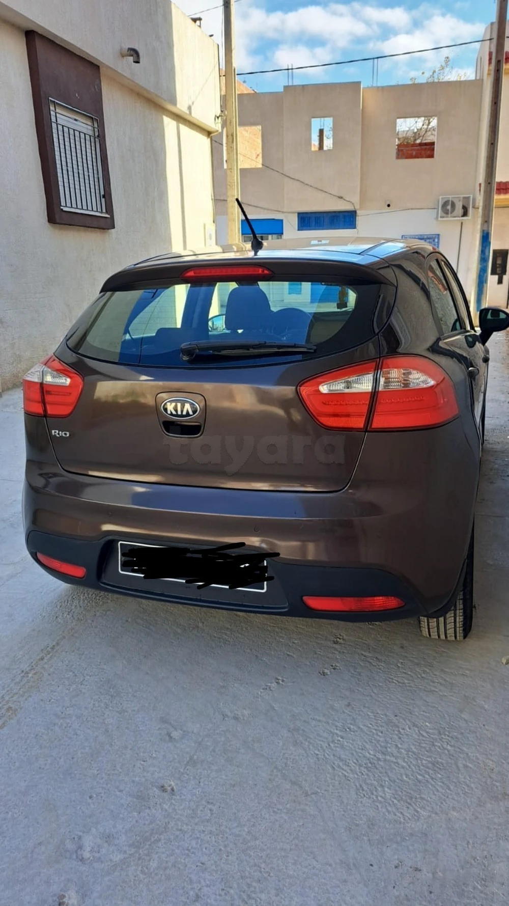 Carte voiture Kia Rio