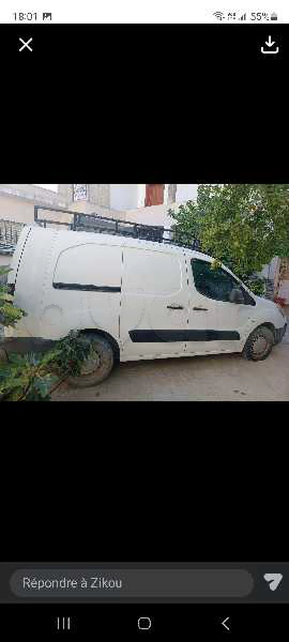 Carte voiture Peugeot Partner
