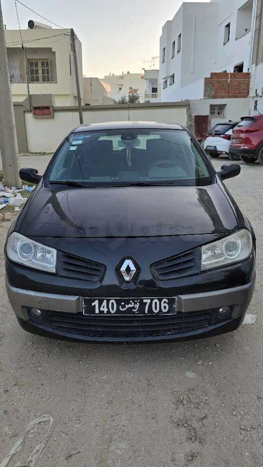 Carte voiture Renault Megane