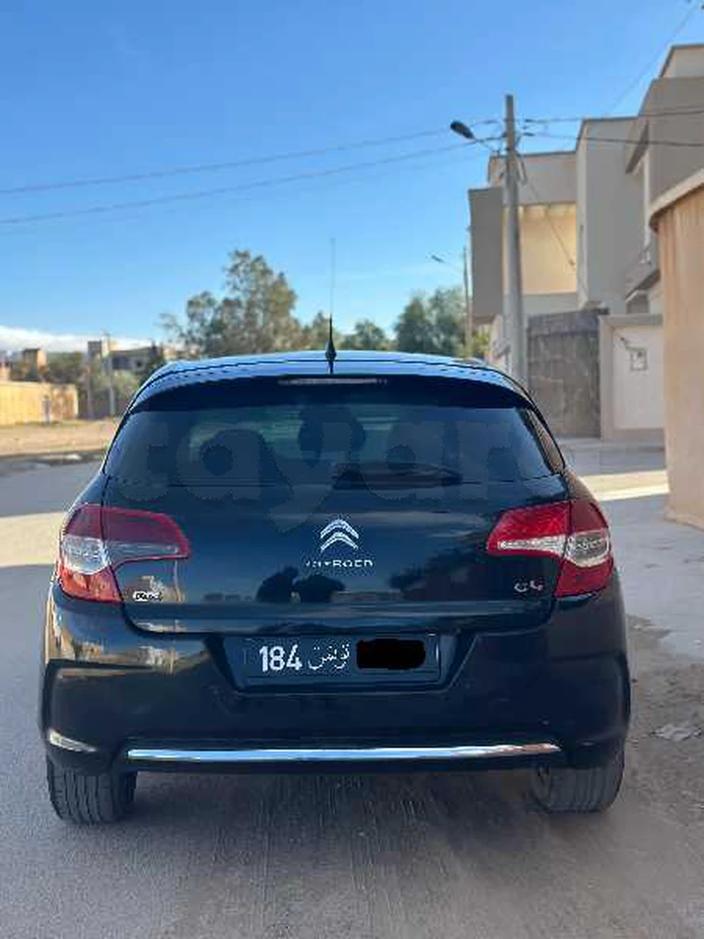 Carte voiture Citroen C4