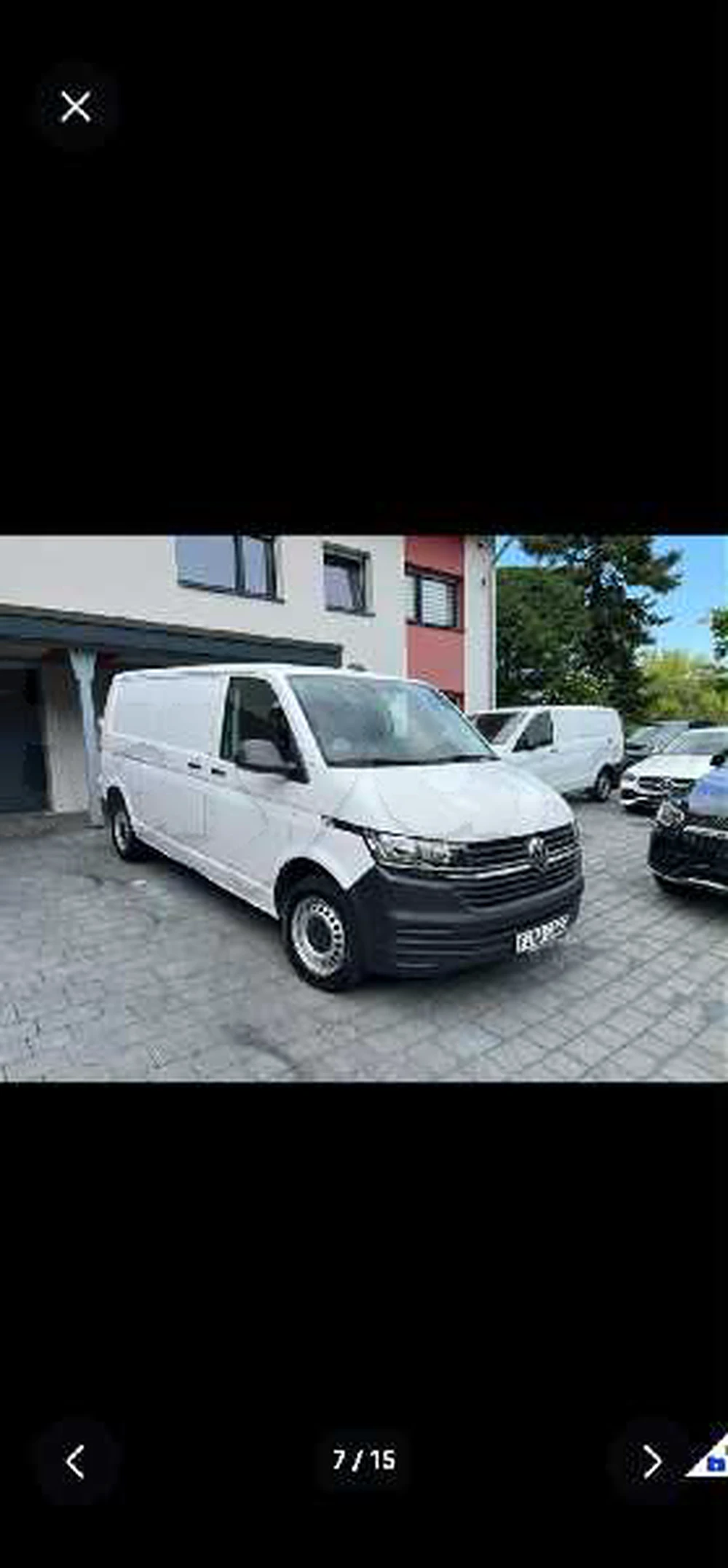 Carte voiture Volkswagen Transporter