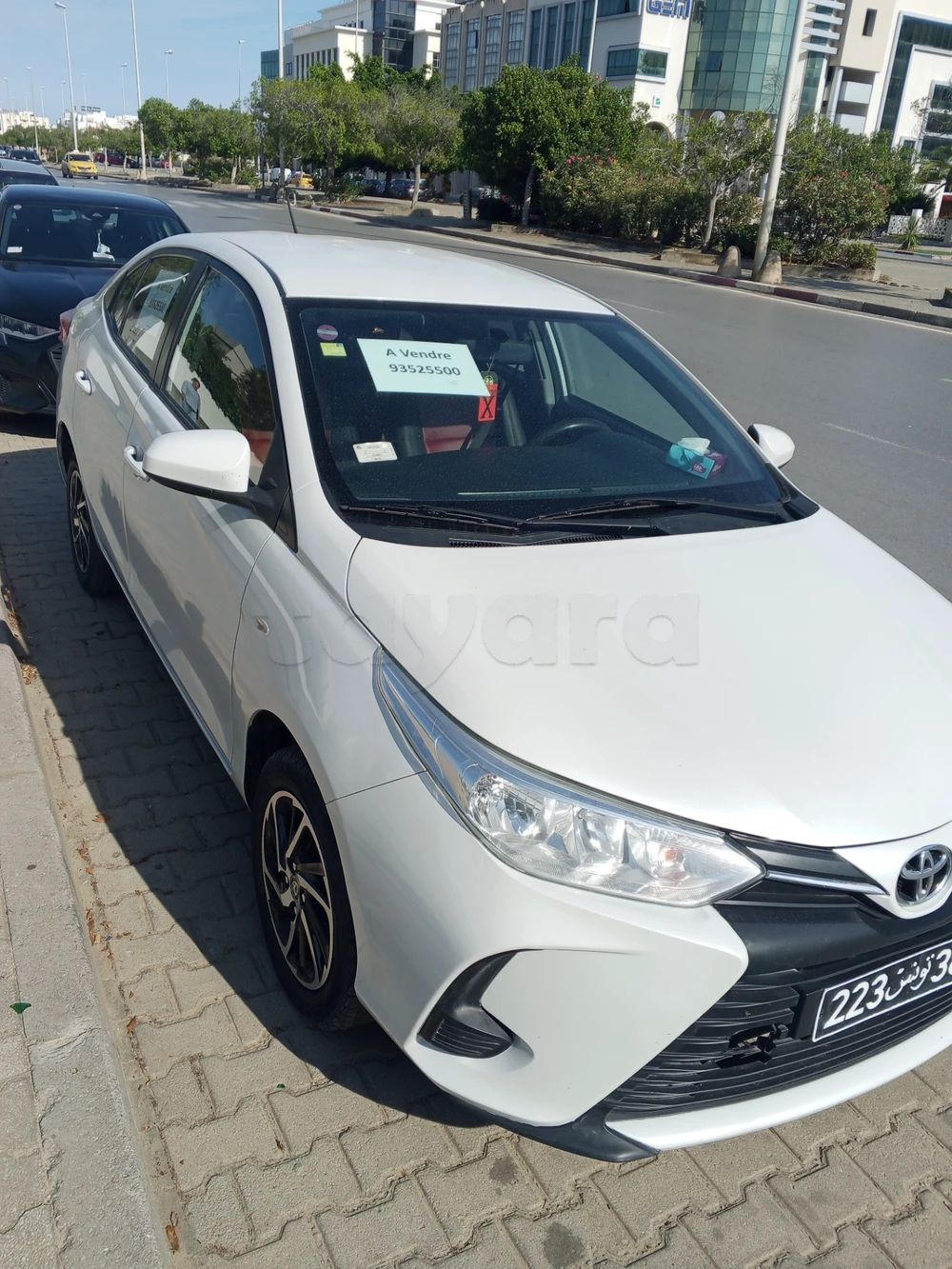 Carte voiture Toyota Yaris