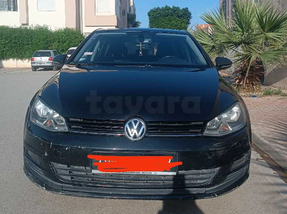 Carte voiture Volkswagen Golf