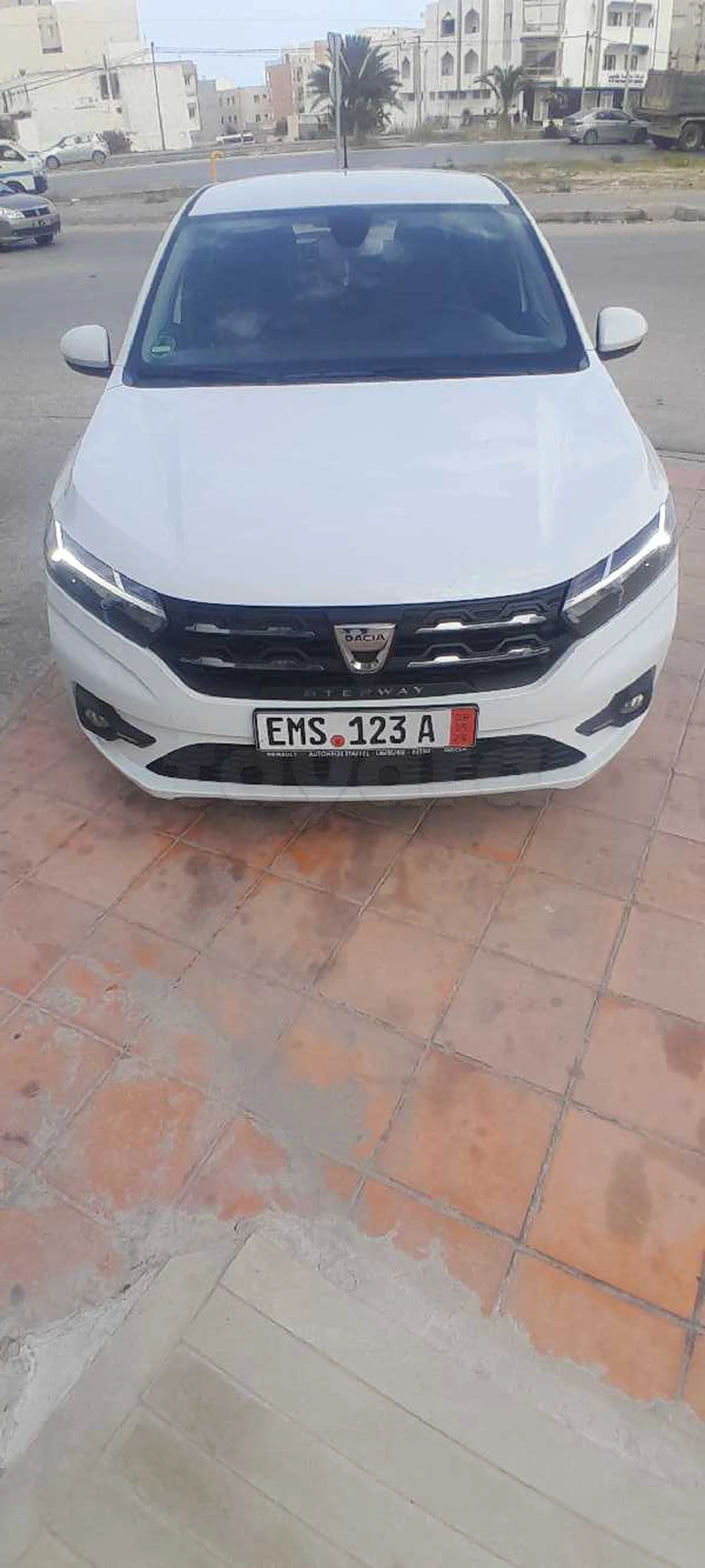 Carte voiture Dacia Sandero