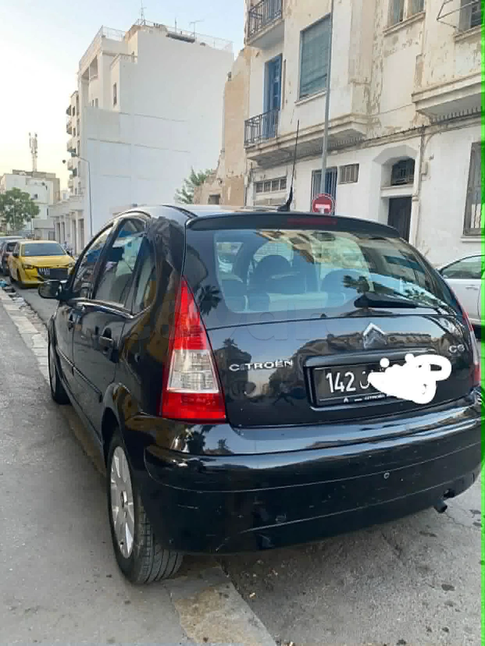 Carte voiture Citroen C3