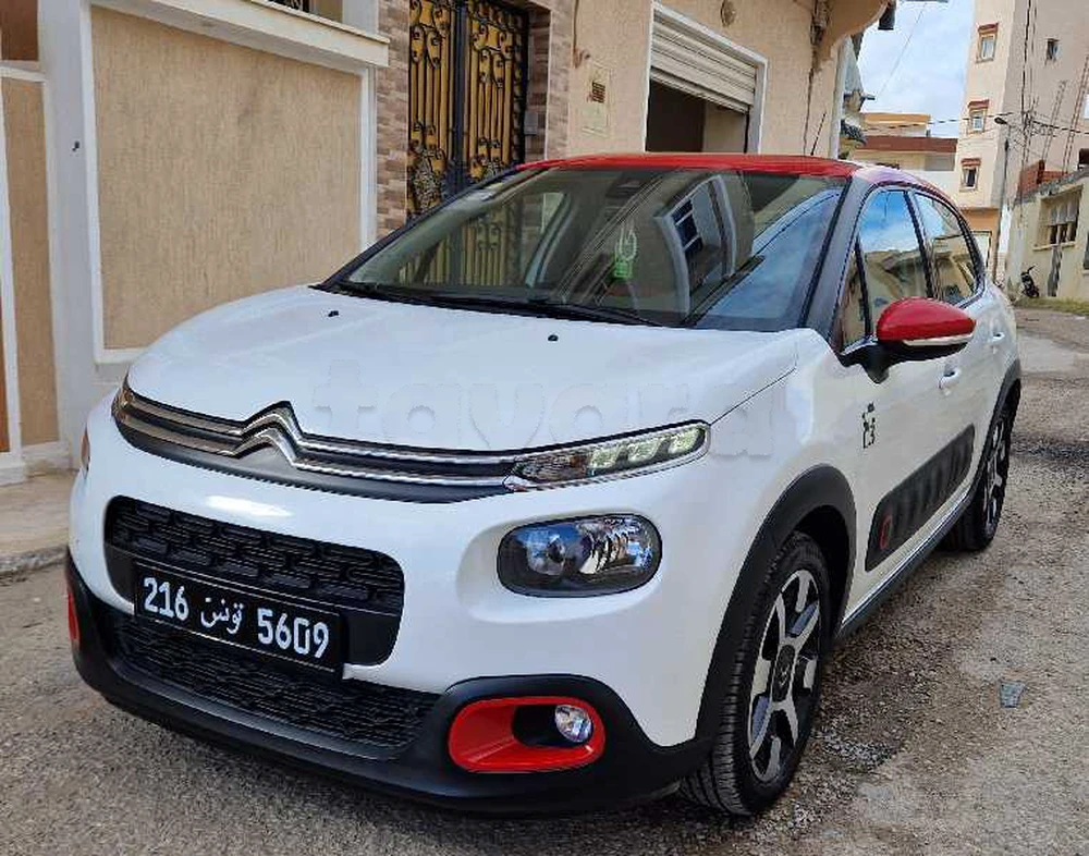 Carte voiture Citroen C3