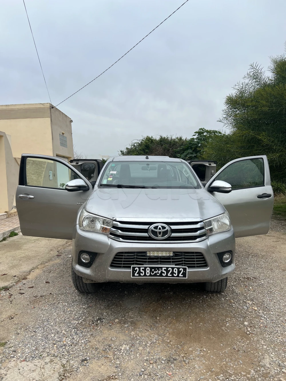 Carte voiture Toyota Hilux