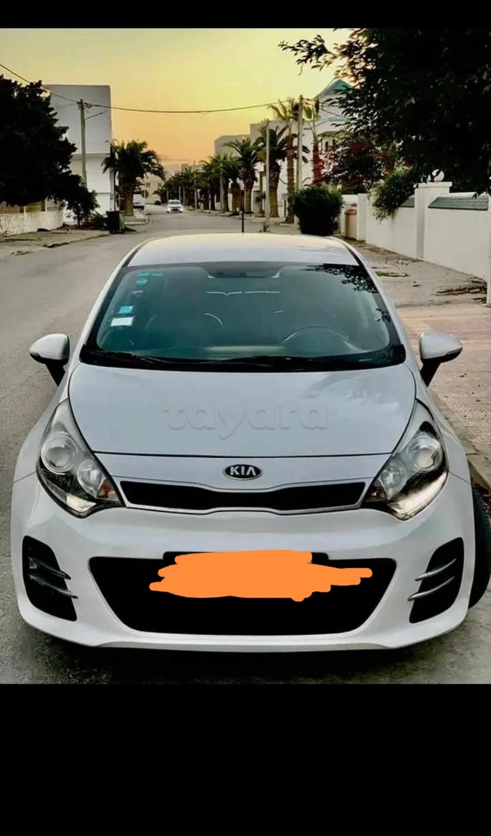 Carte voiture Kia Rio