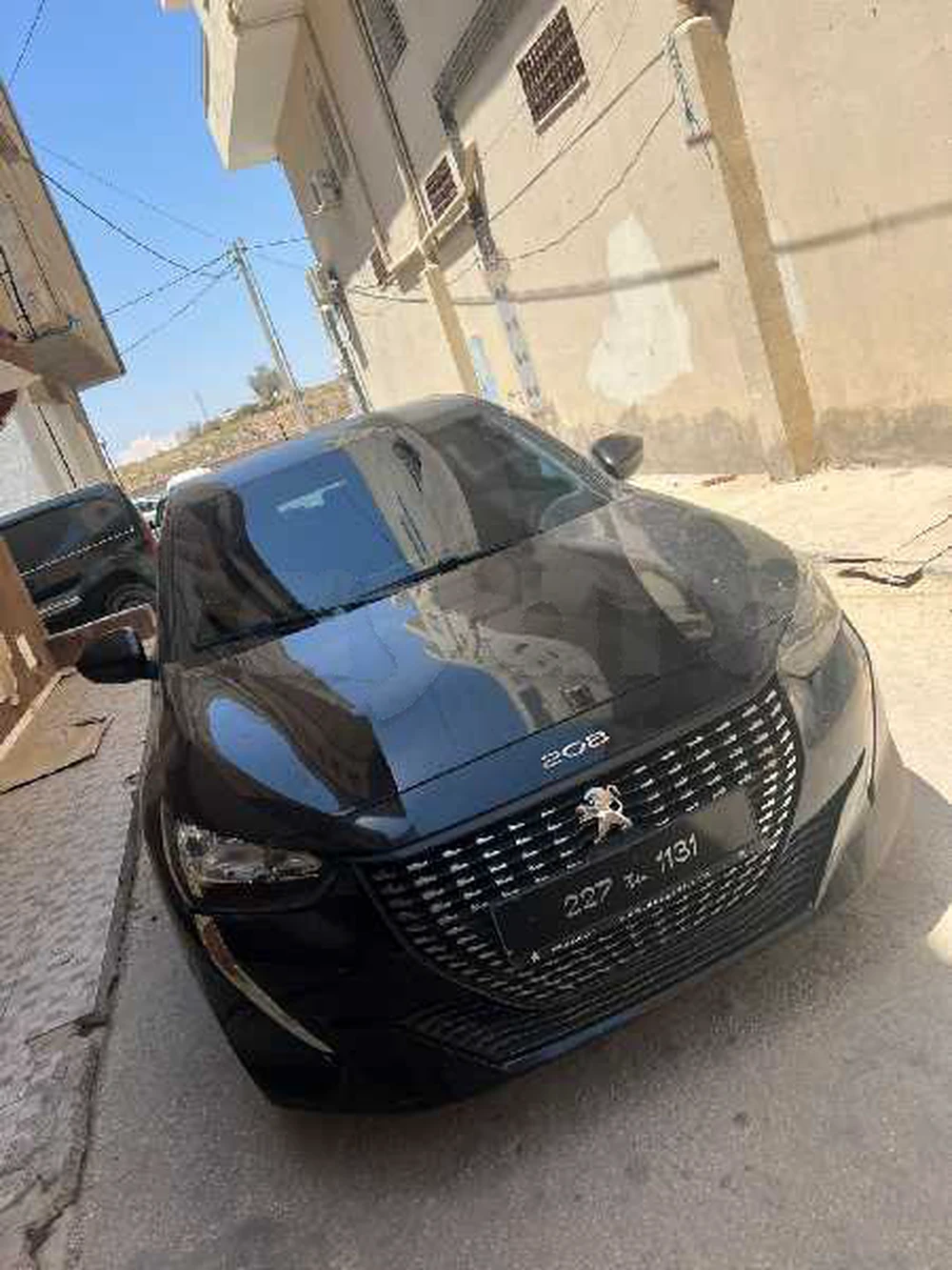 Carte voiture Peugeot 208