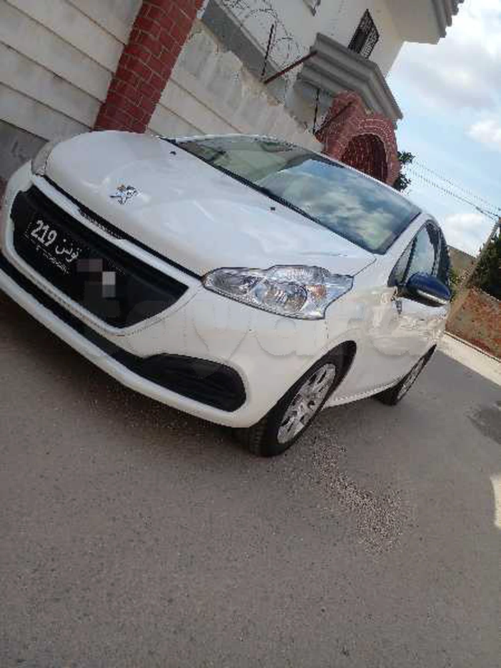 Carte voiture Peugeot 208