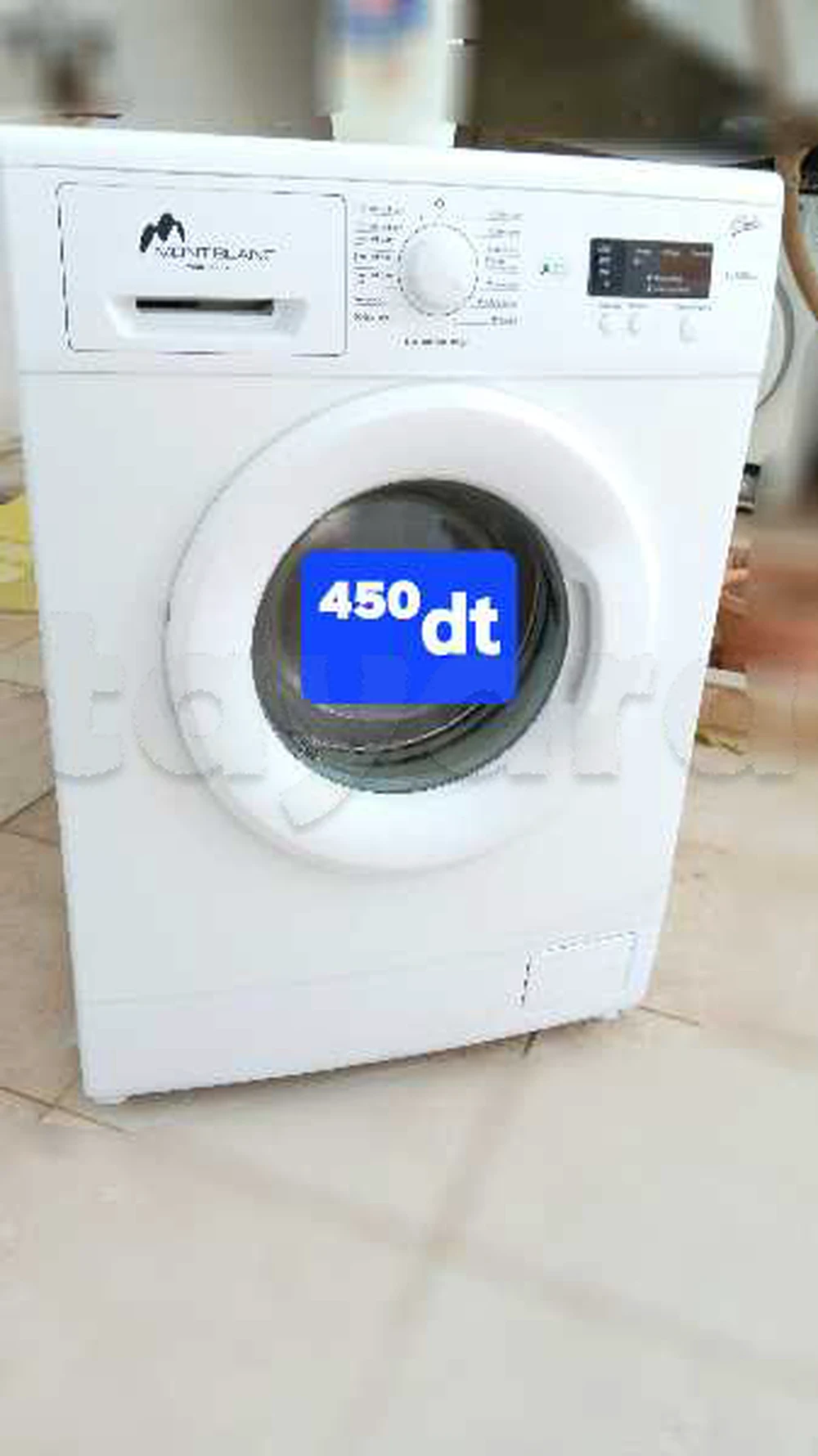 Machine à laver MONTBLANC Frontale - Capacité de lavage: 6 kg - Vitesse d'Essorage: 1000 tours/min - Nombre de Programmes: 15 programmes -Classe Énergétique: A ++ - Dimensions: 85 x 60 x 54 cm - Poids: 61 kg - Couleur: Blanc