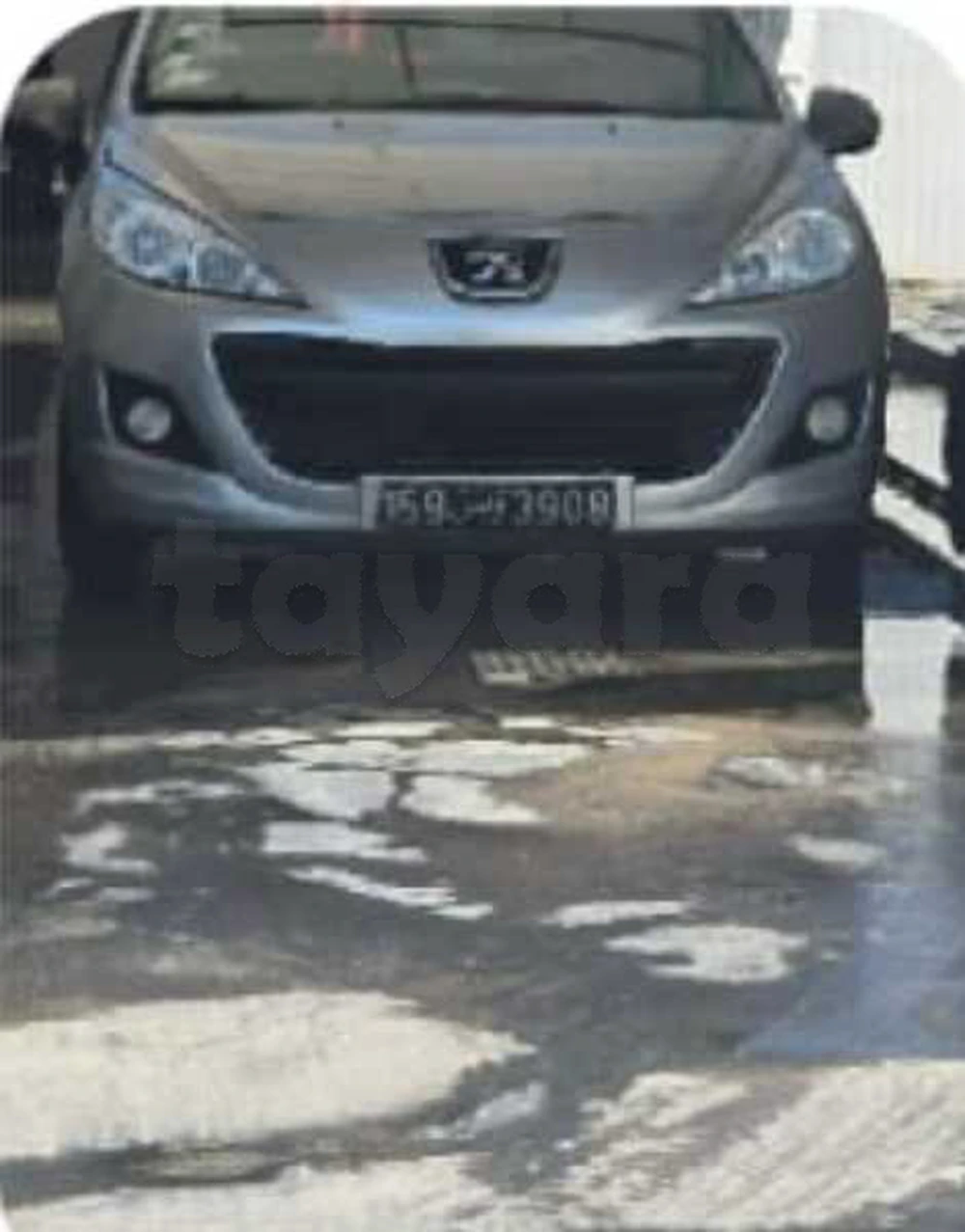 Carte voiture Peugeot 206